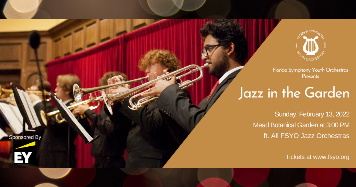 FSYO Jazz in the garden Feb '22