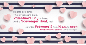 Valentine's scavenger hunt 2022