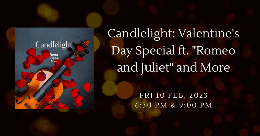 candlelight valentine's day